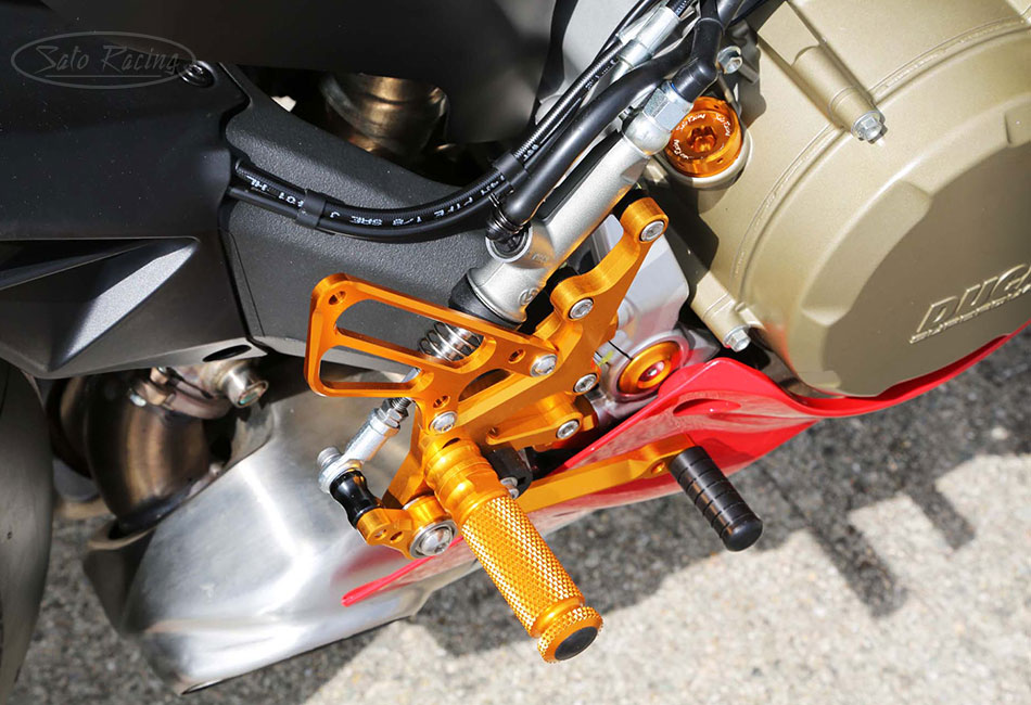 SATO RACING Rear Sets DUCATI 899 / 1199 / 1299 Panigale