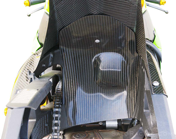 Sato Carbon Kawasaki ZX-10R '11- Rear Inner Fender Liner