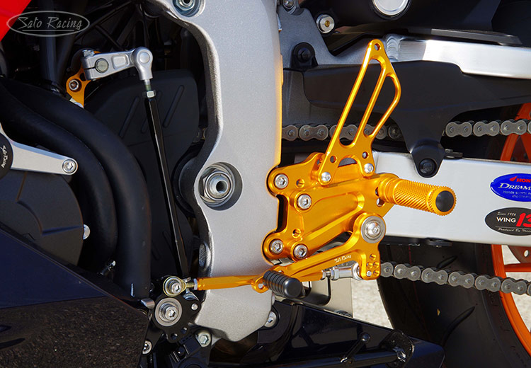 SATO RACING Honda CBR600RR Rear Sets [L]-side with Shift Spindle Holder