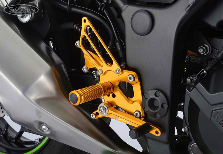 SATO RACING Ninja 300 / 250 / Z250 ('13-'17) Rear Sets [R]-side