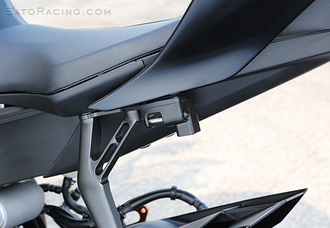 SATO RACING Helmet Lock for Yamaha R6 ('17-'20)