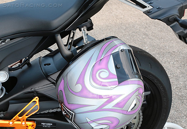 SATO RACING Helmet Lock for Yamaha R6 ('17-'20)