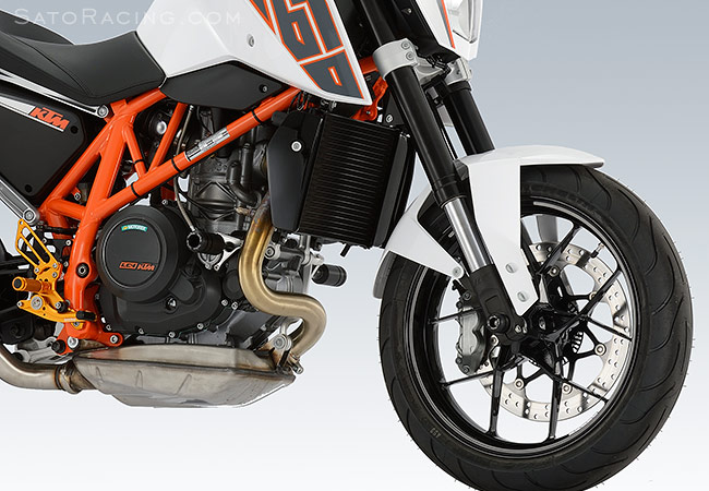 SATO RACING KTM 690 Duke ('12- ) Front Axle Sliders