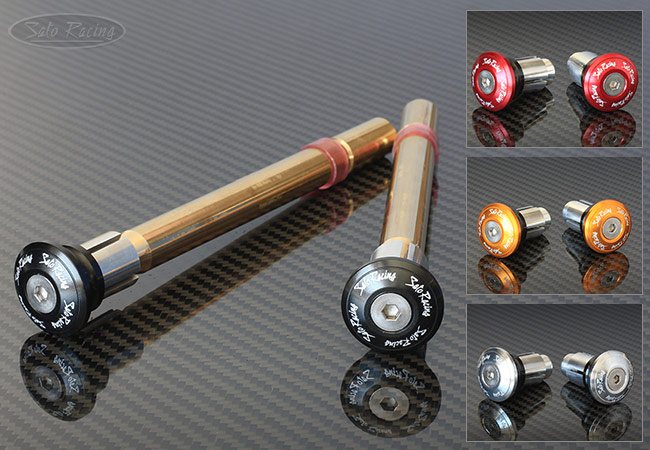SATO RACING Handle Bar Ends - FLAT style for Honda +various