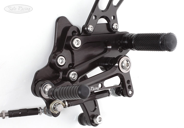 BMW R1250RS with SATO RACING Rear Sets - [L]-side
