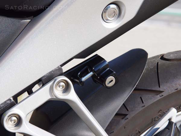 SATO RACING Helmet Lock for Honda CBR250R / CBR300R/ CB300F / CBR500R '16-22