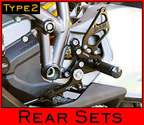 848 1098 1198 Type 2 Rear Sets