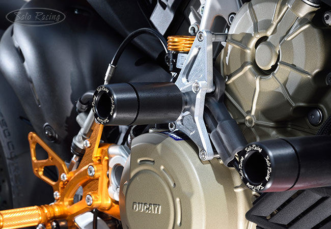 SATO RACING Ducati Streetfighter V4 Engine Sliders R-side