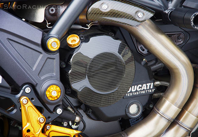 Sato Carbon Ducati Diavel [R] Engine Cover