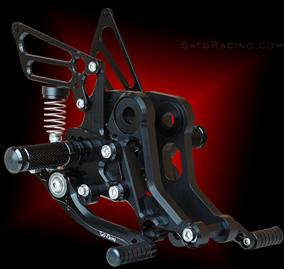 SATO RACING Ducati Monster 1100 EVO Rear Sets [R]-side