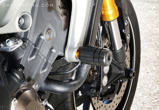 SATO RACING FZ-09 / XSR900 'Direct Mount' Frame Slider [R]