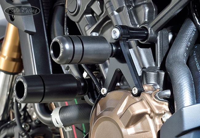 SATO RACING Engine Sliders part# H-65021ES [L]-side for 2021+ Honda CBR650R / CB650R