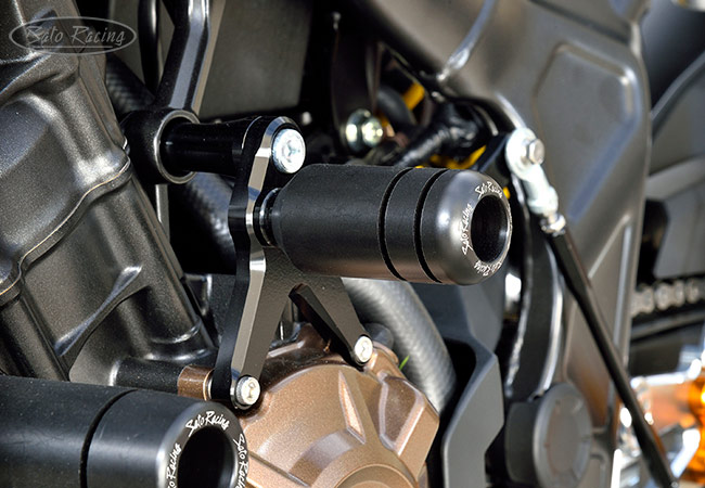 SATO RACING Engine Sliders part# H-65021ES [L]-side for 2021 Honda CBR650R / CB650R
