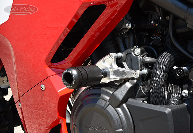 SATO RACING Honda CBR500R / 400R '24+ Engine Sliders [L]-side