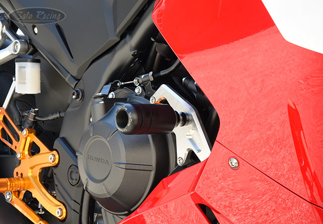SATO RACING Honda CBR500R / 400R '24+ Engine Sliders [R]-side