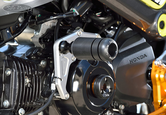 SATO RACING Engine Sliders for 2022+ Honda GROM [L]-side