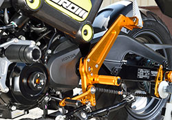SATO RACING GROM 2022 Rear Sets with Tandem Brackets