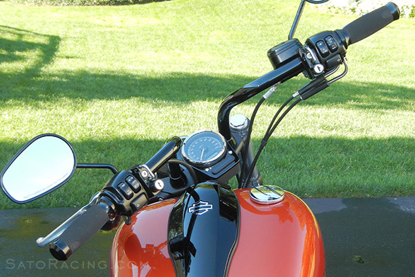 Sato Racing Helmet Lock for Harley-Davidson