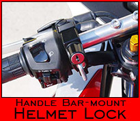 Helmet Lock - Handle Bar mount