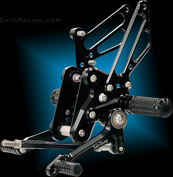 SATO RACING Rear Sets Suzuki GSX1300R HAYABUSA ('99'12)
