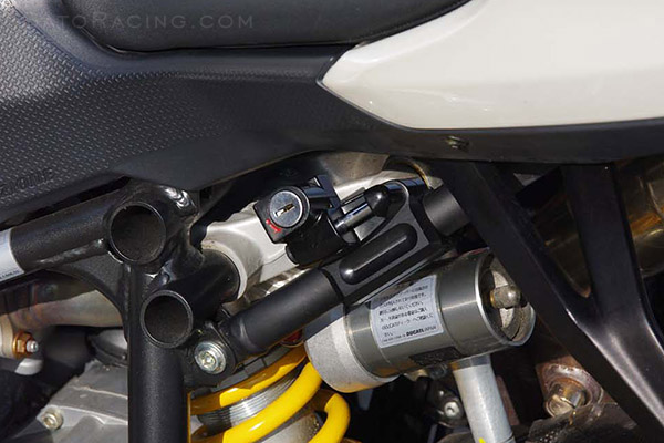 Sato Racing Helmet Lock for Ducati 1098-series and Hypermotard