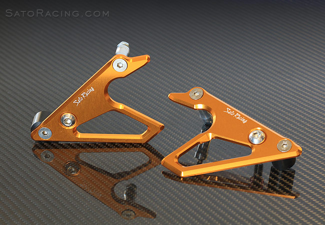 Race Stand Hooks part# K-Z1016RSH-GD for 2016+ ZX-10R