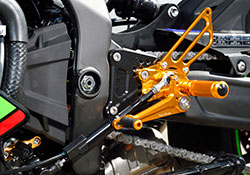 SATO RACING Kawasaki ZX-4RR Race Concept Reverse Shift Rear Sets
