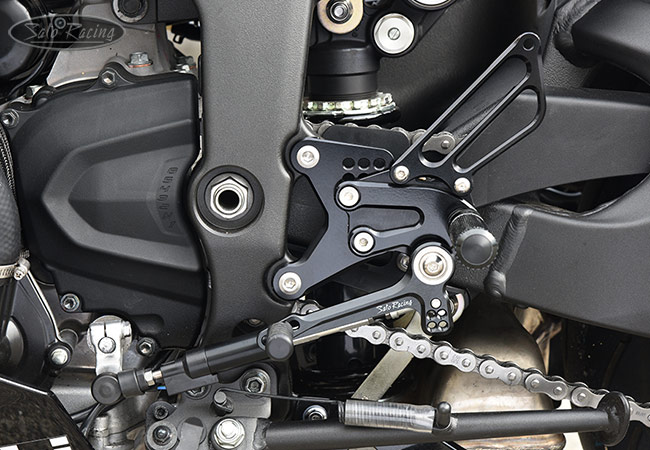 SATO RACING Rear Sets (L-side) for 2019+ Kawasaki ZX-6R