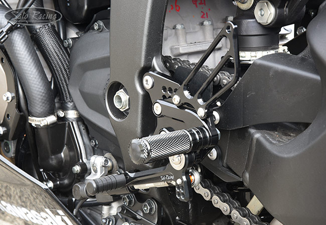SATO RACING Rear Sets (L-side) for 2019+ Kawasaki ZX-6R