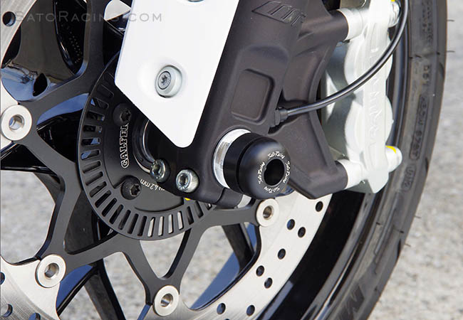 SATO RACING KTM 690 Duke ('12- ) Front Axle Sliders