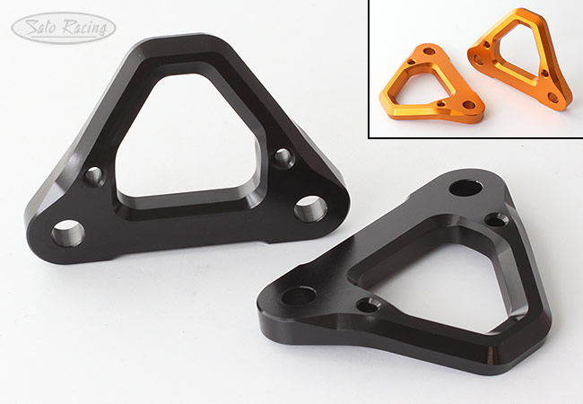 SATO RACING Racing Hooks set in Black or Gold for 2024+ KTM 250 / 390 Duke
