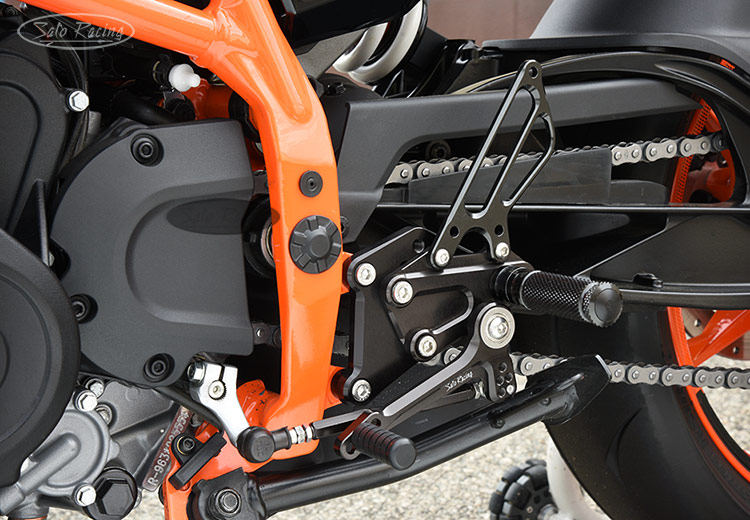 SATO RACING KTM 390 Duke '24- Rear Sets [L]-side