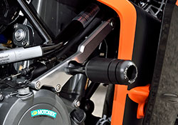 SATO RACING 2022 KTM RC390 Frame Sliders