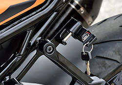 SATO RACING KTM RC390 '22+ Helmet Lock