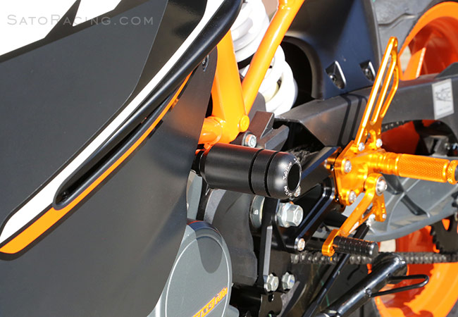 frame sliders for ktm rc 200