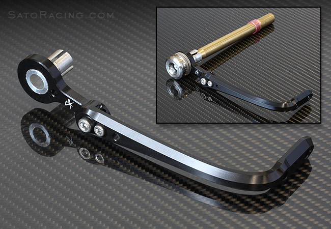 SATO RACING aluminum / type2 Lever Guard for Ducati/ KTM/ hollow bars