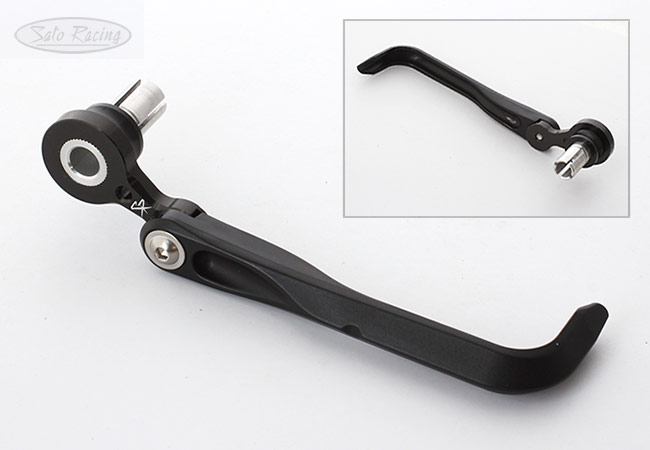 SATO RACING 'Type N' Lever Guard + insert + spacer collar for hollow bars