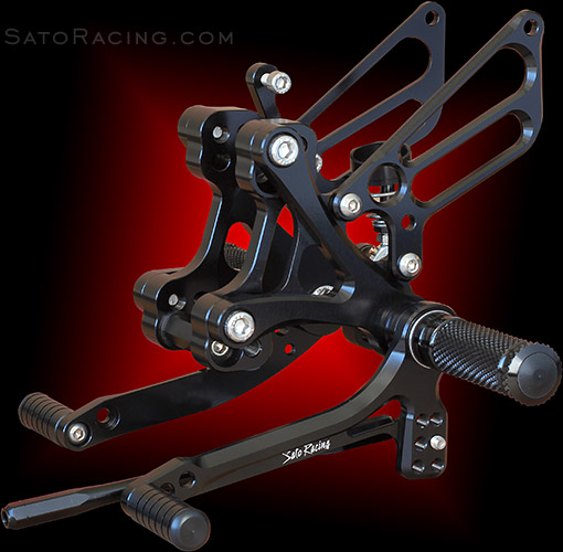 Sato Racing Ducati MH900e/ SS900 Type 2 Rear Sets [L]-side