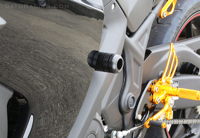 SATO RACING YZF-R3 'Type 1' Frame Sliders [L]-side