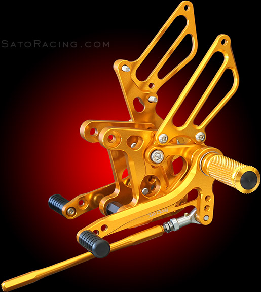 SATO RACING Rear Sets Honda RC51