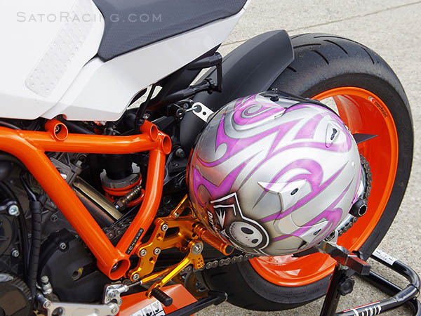 SATO RACING Helmet Lock for KTM RC8 / R