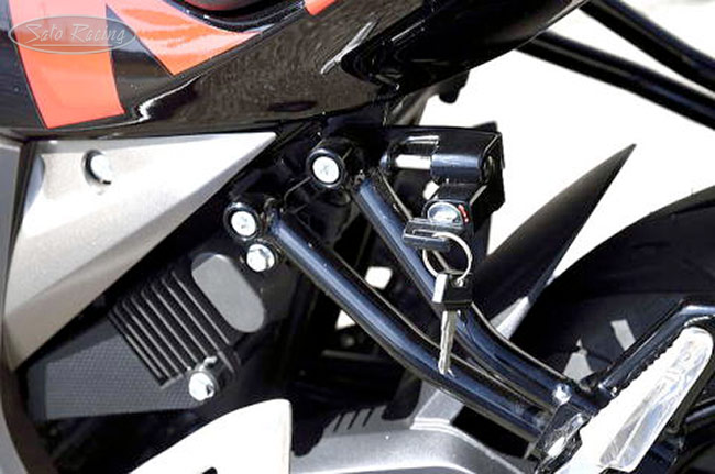 SATO RACING Helmet Lock for '18- Suzuki GSX-R125 / 150