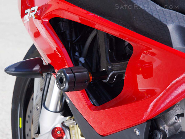 SATO RACING '12-'14 S1000RR Frame Sliders [L]-side