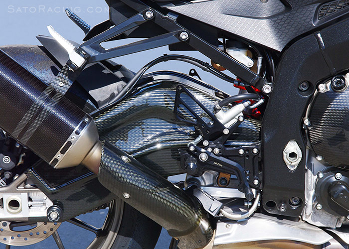 Sato Carbon BMW S1000RR Swingarm Cover [R]