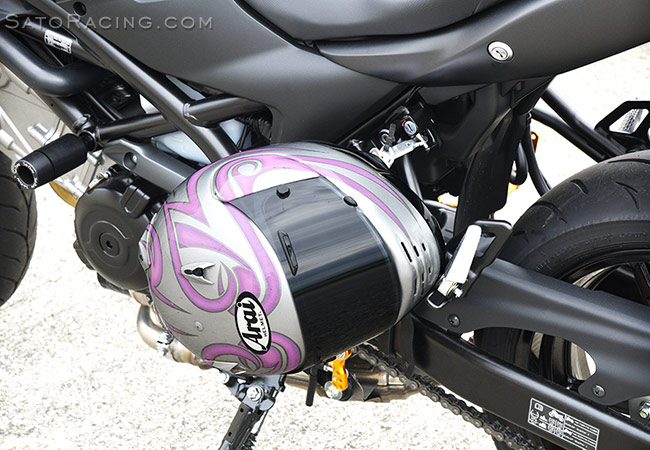 SATO RACING Helmet Lock for '16- Suzuki SV650 ABS