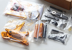 SATO RACING Refurbished Rear Sets kit