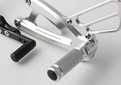 SATO RACING Triumph Daytona 765 '20 Rear Sets in SILVER