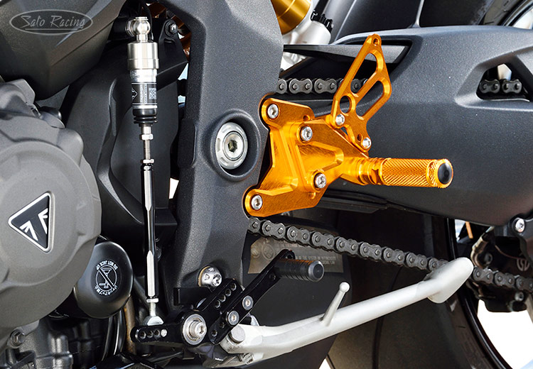 SATO RACING Triumph Speed Triple RS Rear Sets [L]-side