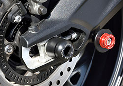 SATO RACING Rear Axle Sliders for 2023+ Street Triple 765