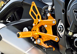 SATO RACING Rear Sets for 2023+ Street Triple 765